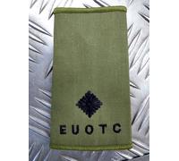 Exeter Università Ufficiali' Formazione Arma Euotc Od Verde Rango Slides - Nuovo