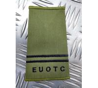 Exeter Università Ufficiali' Formazione Arma Euotc Od Verde Rango Slides - Nuovo