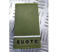 Exeter Università Ufficiali' Formazione Arma Euotc Od Verde Rango Slides - Nuovo