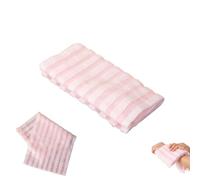 Exfoliating Shower Towel,Reusable Body Scrubber Smooth Skin,back Face Exfoliator for Women & Men,Scrub Wash Back Bath Cloth for Body & Face for Smooth Skin (Color1, 2 pcs)