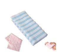 Exfoliating Shower Towel,Reusable Body Scrubber Smooth Skin,back Face Exfoliator for Women & Men,Scrub Wash Back Bath Cloth for Body & Face for Smooth Skin (Color2, 2 pcs)