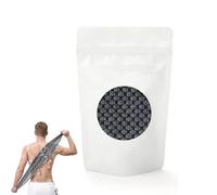 Exfoliating Towel, Bamboo Fiber Exfoliating Towel - Double Sided, Quick Drying, Skin-Friendly, Extended Design for Full Body Cleansing