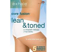 Exhale: Core Fusion - Lean & Toned (DVD) Elisabeth Halfpapp Fred DeVito