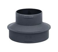 Exhaust Adapter, ABS 90mm To 60mm Pipe Reducer For Parking Heaters | Portable Small Duct Reducer, Straight Air Heater Duct Connector, Excellent Heating Effects For Most Parking Heater