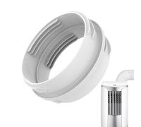 Exhaust Hose Connector - Interface Connector Adapter | Square Exhaust Duct Interface, Universal Insulated Coupler, Ventilation Pipe Joint, Portable Ac Coupler for Home Living Room Window Door Wall Bed