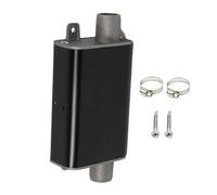 Exhaust Muffler, Stainless Steel Heater Silencer, Noise Reduction Accessory, Anti-Rust Sturdy Design, Aluminum Alloy Auto Part for Parking Truck, Car, Rv, Van, Air Heater, Vehicle Automotive Use