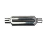 Exhaust Mufflers, Stainless Steel Resonator Pipe, Sturdy Silencer for Noise Reduction and Performance Boost on Motorcycle, Car, Truck, Lawnmower, Tractor for Garage Repair Upgrade Installation