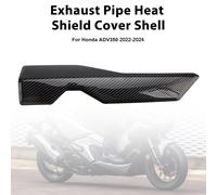 Exhaust Pipe Heat Shield Cover Shell per Honda ADV 350 2022-2024 Carbon H7