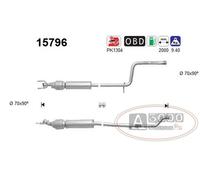 Exhaust System Kit - Chevrolet S10 Xtreme 2001 Extended Cab Pickup 73.1 4.3