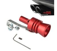 Exhaust Whistle Turbo Sound - Lightweight Aluminum Alloy Exhaust Pipe Roar Maker,Turbo Exhaust Whistle | Tailpipe Blow Off Valve Accessories, Turbo Sound Whistle Muffler for Truck SUV Car