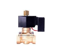 EXHOYAJB Interruttore solenoide in Ottone normalmente Aperto a Risparmio da 1/2" for Acqua 220V 12V, Non for Febbre(G-24VDC)