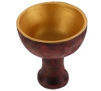EXHUMKY 1 pezzo Coppa Sacra Resina Decorazione Religiosa Vintage per e Utensile Cerimoniale per Preghiere e Sacrifici Soprammobile per Spirituali