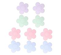 EXHUMKY 10pezzi Fermaporte Adesivo Silicone Trasparente Da Paracolpi Per Mobili e Porte Protezione Anticollisione Per Interni Ammortizzatori Per Superfici Fragili