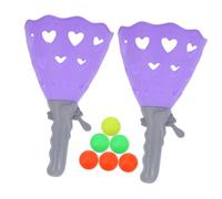 EXHUMKY 1set Giocattoli Interattivi Per Gioco Del Catch Sfera Colorata Per Attività All Aperto e Famiglia Sviluppo Della Coordinazione Mano-occhio Divertimento Per Ragazzo Ragazza e