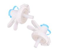 EXHUMKY 2pezzi Distributore Acqua Pratica Beccuccio Casa Rubinetto Bottiglia Supporto Brocca Erogatore Secchio Bere Plastica Accessori Fibbia