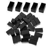 EXHUMKY 30 Pezzi Tovaglietta Coperture Protettore Alto Piccolo Impedire Piede Gamba Del Mobile Pastiglie Per Mobili Cenare Paragambe Per Sedie Pronto Black Pvc