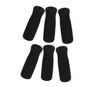 EXHUMKY 6pezzi Impugnature Per Bastone Da Passeggio Accessori Per Bastone Da Passeggio Impugnatura Per Materiale Traspirante Antiscivolo e Confortevole Facile Da Installare Sulla Maggio