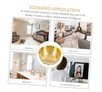 EXHUMKY Ciotola in Rame Decorativa da Ufficio e Casa Bacino della Ricchezza Multifunzionale per Decorazione e Conservazione