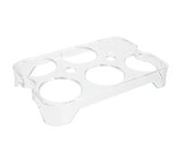 EXHUMKY Contenitore Per Uova Da Frigorifero in Pp Scomparti Leggero e Resistente Per Uso Domestico e Conservazione Sicura