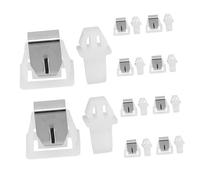 EXHUMKY Kit Chiusura Porta Asciugatrice 10 Pezzi, Serrature Per Frigoriferi e Ferramenta Per Chiusura Armadietto, Compatibile Elettrodomestici, Facile Installazione Per Camper e Uso Domestico