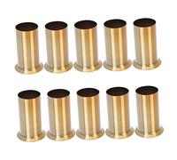 EXHUMKY Manicotti Flangiati Per Portalampada 30x50mm in Ferro Antico, Accessori Per Lampadari Di Cristallo, Set 10 Pezzi Per Sostituzione e Riparazione Lampadari Domestici