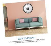 EXHUMKY Meccanismo di Sostituzione per Orologio a Movimento Retrogrado Kit Completo per Creazione di Orologio Fai da Te Realizzato in Plastica e Ferro per Durata