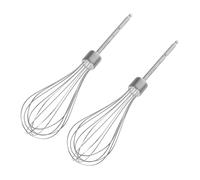 EXHUMKY Sbattitore Manuale in Acciaio Resistente 2 Pezzi Accessori Per Immersione, Ricambio Per Miscelatori, Utensile Per Uova, Cucina e Preparazione Alimentare
