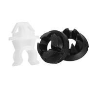 EXHUMKY Set Clip Fissaggio Asta Supporto Cofano Auto, Fermagli Regolabili senza Attrezzi per Staffe Cofani Veicoli, Accessori Kit Motore Compatibili la Maggior Parte delle Auto