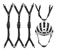 EXHUMKY Set da 6 Cinturini Sottogola per Casco da Costruzione, Regolabili, Accessori per Caschi Protettivi da Lavoro, Sicurezza e Comfort in Cantiere Colore Casuale