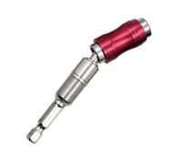 EXHUMKY Supporto Magnetico per Punte Trapano con Snodo Pivotante per Angoli Stretti Adattatore Esagonale con Bloccaggio Rapido Compatibile Inserti Monofaccia per Trapano e Avvitatore