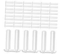 EXHUMKY Tappi per Montatura 200 Pezzi in Trasparente Accessori Fissaggio Leggeri e Resistenti Kit Riparazione per da Sole