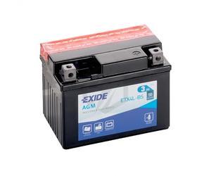 EXIDE AGM ETX4L-BS Batteria per Moto e Sport, 12V, 3Ah, 50A, Manutenzione Zero