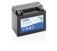 Exide AGM12-10 Bike Motorcycle Battery 12V / 10Ah / 150A EN / 150 x 87 x 130 mm - M0 POL - Replaceable with YT10B-4 YB12B-B2 ; YTX12-BS ; SLA12-10