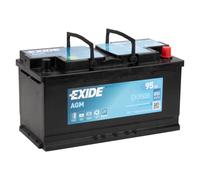 EXIDE Batteria auto AGM 12V 95Ah 850A Start&Stop DX 353x175x190 mm
