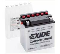 EXIDE BATTERIA MOTO SCOOTER QUAD 12V EB10L-A2 11Ah 130A LxLxH 135x90x145 POLO DX
