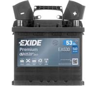 EXIDE EA530 Premium Batteria 12V 53Ah 540A L1 B13 per VW Golf IV Hatchback (1J1)