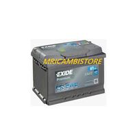 EXIDE EA612 BATTERIA 61AH EN 600 DX PREMIUM