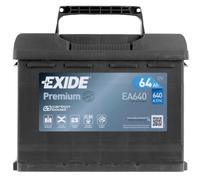EXIDE EA640 Premium Batteria 12V 64Ah 640A L2 B13 per VW Golf IV Hatchback (1J1)