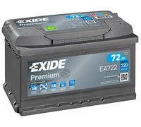 Exide EA722 Premium Auto Batteria 096TE
