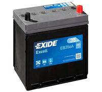 EXIDE EB356A Excell Batteria 12V 35Ah 240A B19 per HYUNDAI i10 (PA)