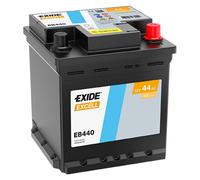 Exide EB440 Batteria Auto 44Ah Cubetto Positivo Dx 400A Punto Panda 1.2