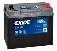 Batteria avviamento EXIDE EB454 compatibile con GENERAL MOTORS HONDA HYUNDAI SUZ