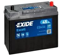 EXIDE EB456 Excell Batteria 12V 45Ah 330A B24 per HYUNDAI Stellar Sedan