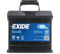 EXIDE EB500 Excell Batteria 12V 50Ah 450A L1 B13 per VW Golf IV Schrägheck (1J1)