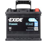 EXIDE EC440 Classic Batteria 12V 44Ah 360A L1 B13 per VW Golf IV Hatchback (1J1)