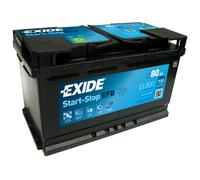 EXIDE EL800 EFB Batteria 12V 80Ah 800A L4 per VW Golf V Hatchback (1K1)