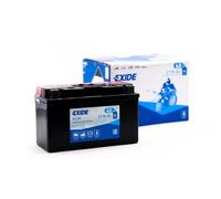 EXIDE ET7B-BS Batteria Moto 12V 6,5Ah 85A - Per Scooter e Motocicli - Equivalente YT7B-BS - Batteria AGM Sigillata - Zero Manutenzione, Pronta all'Uso e Resistente alle Vibrazioni (150x65x95mm)