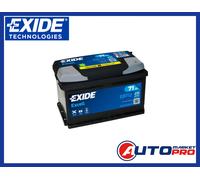 BATTERIA EXIDE EXCELL 71 AH 670 A DX BASSA per FIAT FORD VW OPEL LANCIA PEUGEOT