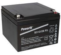 Exide Powerfit Batteria A Piombo AGM 12V 26Ah S312/26 F5