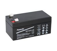 EXIDE Powerfit Batteria Al Piombo AGM 12V 3,4Ah S312/3.2 S Vds 3400mAh 12 Volt